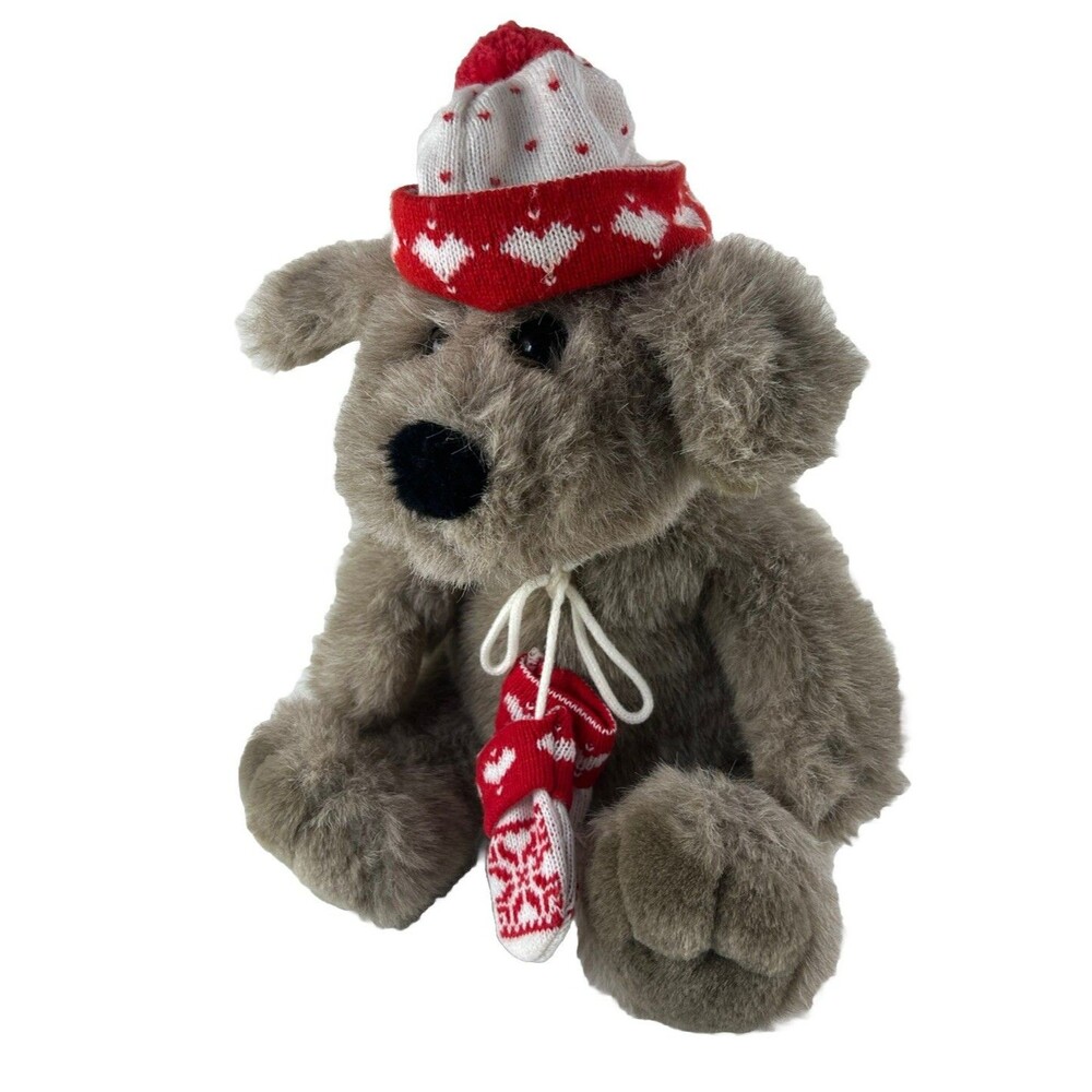 Vintage Kris Mutt Target Christmas Plush Dog Stuffed Animal Dayton Hudson 14”